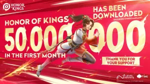 Honor of Kings Global Server – 50 milhões de downloads