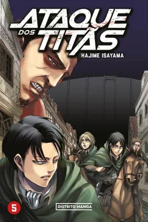 Ataque dos Titãs – Livro 5 – lançamento
