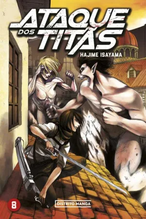 O oitavo volume de Ataque dos Titãs chega às livrarias no dia 25 de agosto