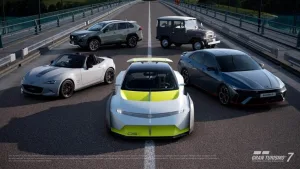 Gran Turismo 7 recebe atualização 1.63 com 5 novos carros e 5 eventos de corrida