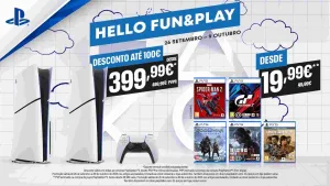Já está disponível a nova promoção da PlayStation nos pontos de venda habituais