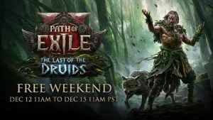 GGG Live regressa a 4 de dezembro com Path of Exile 2: The Last of the Druids e Free Weekend