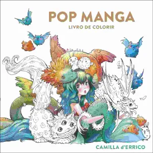 Pop Manga Livro de Colorir – lançamento