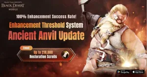 Black Desert Mobile introduz Sistema Ancient Anvil 