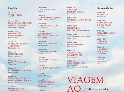 Cinema Nimas viaja até ao Extremo Oriente