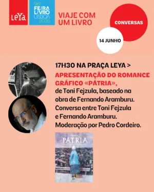 Apresentação romance gráfico «Pátria», de Toni Fejzula com Fernando Aramburu