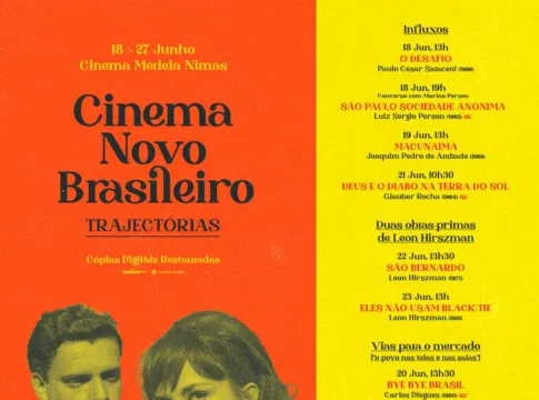 Ciclo Cinema Novo Brasileiro – cinema Medeia Nimas
